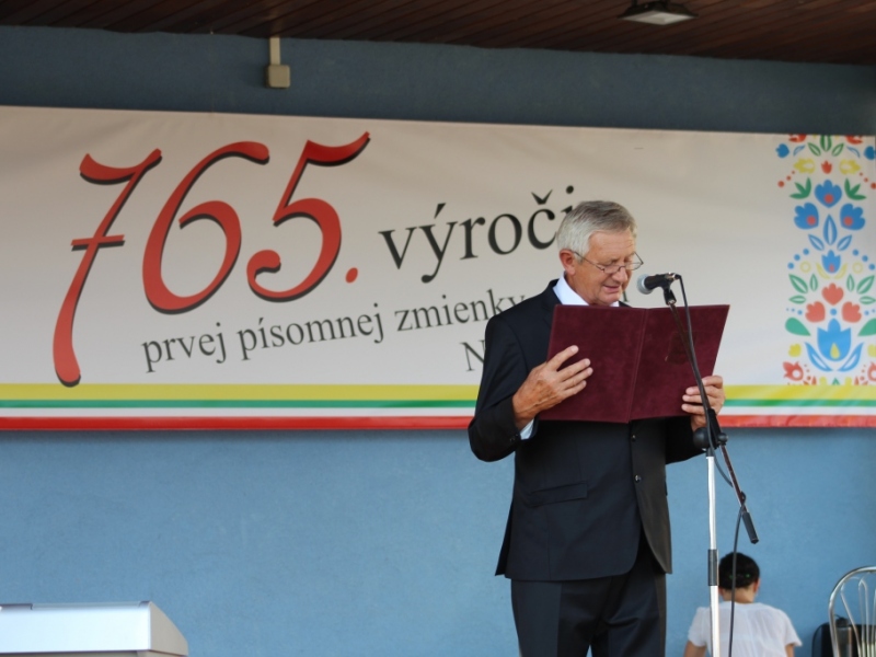 Oslavy 765. výročia prvej písomnej zmienky o obci